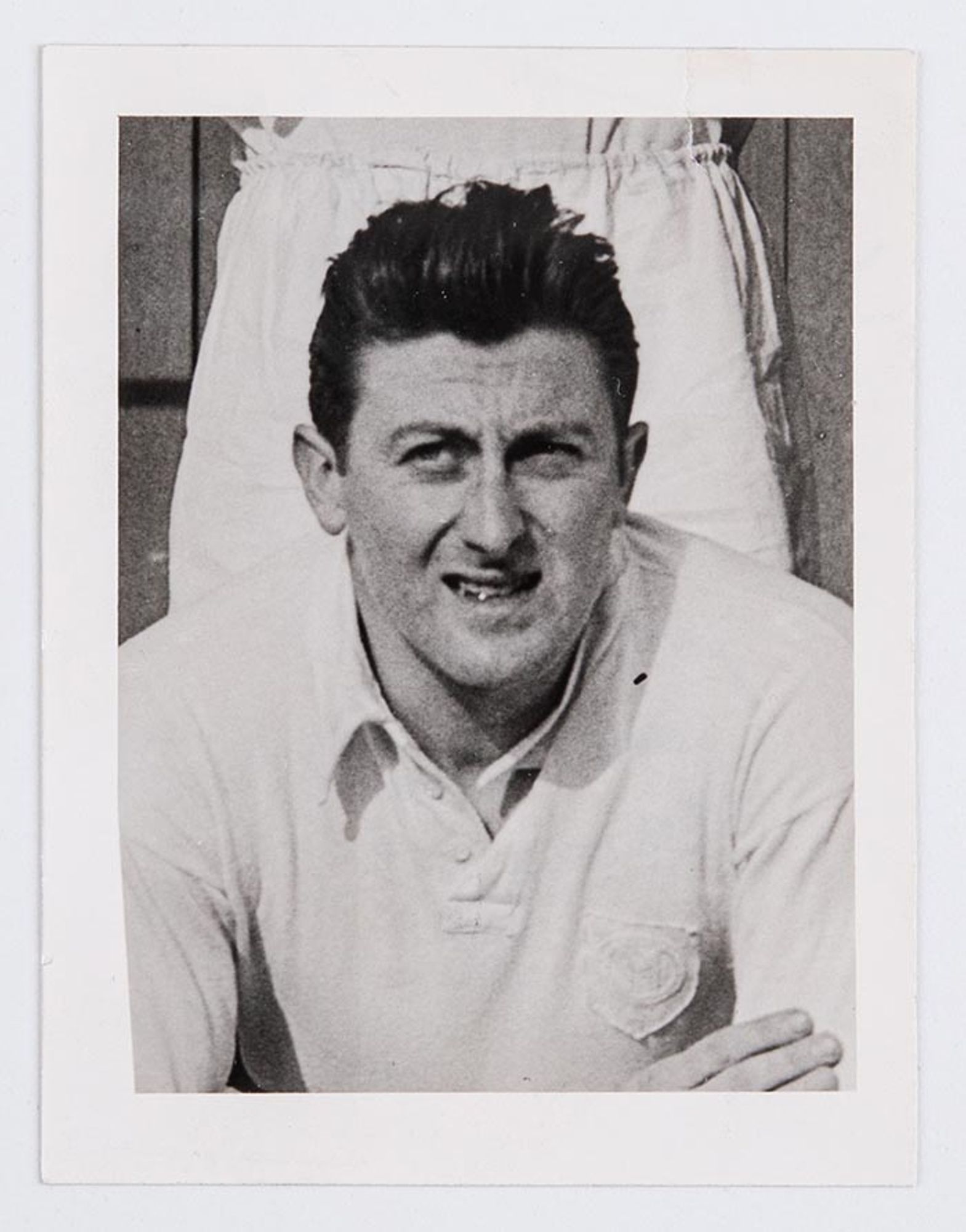 Portait de Pierre Flamion, joueur de l'Association sportive Troyes-Sainte-Savine de 1952 à 1957.