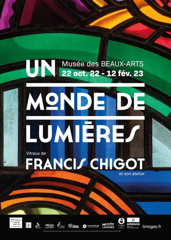 Affiche exposition Francis Chigot